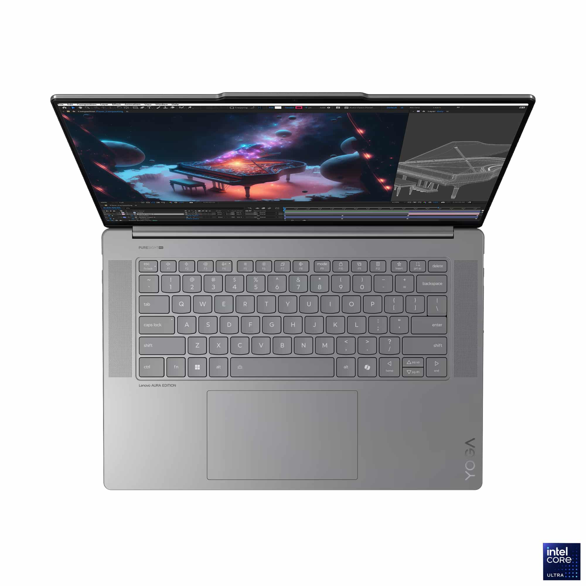 Ordinateur Portable Lenovo Yoga Mince 7 15ILL9 Ultra 7 (83HM006CFE)